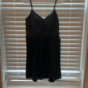 Express pleather dress tag still on